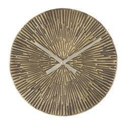 Cercle du Destin – Horloge Murale Industrielle Ø50x3,5 cm