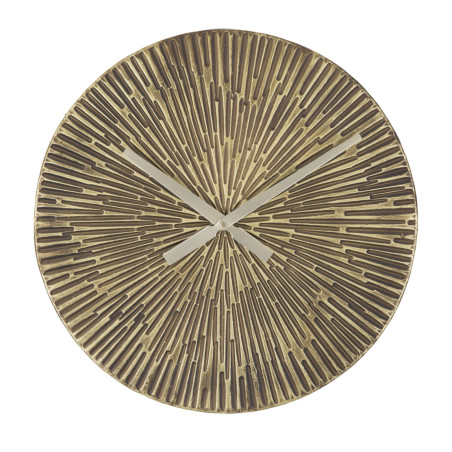 Cercle du Destin – Horloge Murale Industrielle Ø50x3,5 cm