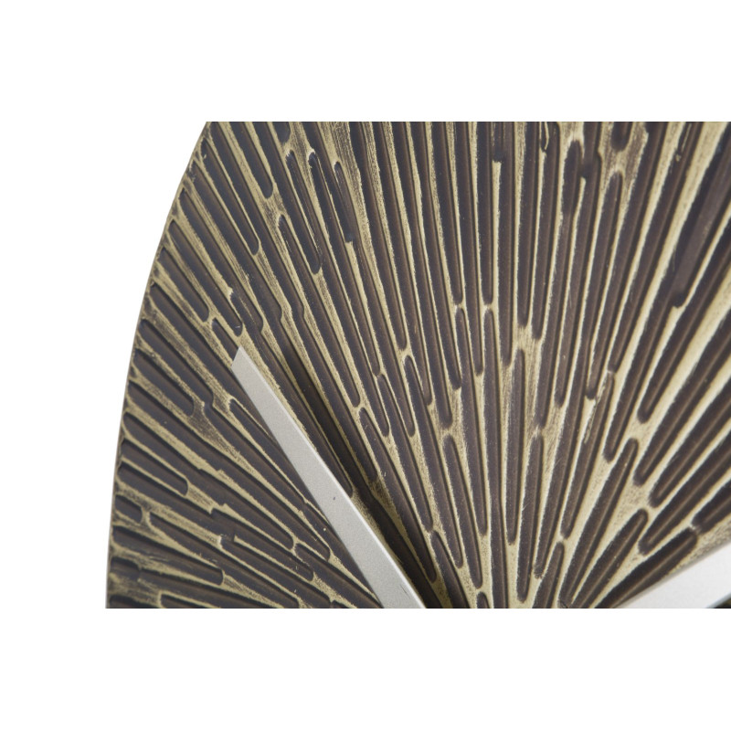 Cercle du Destin – Horloge Murale Industrielle Ø50x3,5 cm