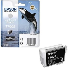 EPSON Cartouche d'encre T7609 Noir clair - Orque (C13T76094010)