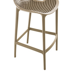Lot de 2 tabourets de bar Air mud