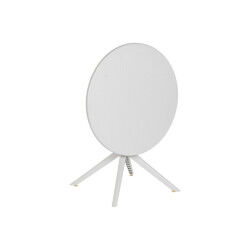 Table de Salle à Manger Home ESPRIT Gris Métal polypropylène 80 x 80 x 75 cm