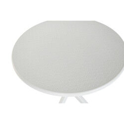 Table de Salle à Manger Home ESPRIT Gris Métal polypropylène 80 x 80 x 75 cm