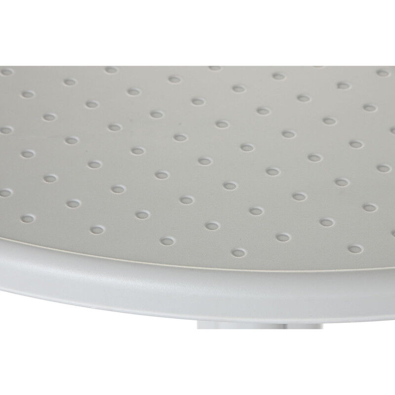 Table de Salle à Manger Home ESPRIT Gris Métal polypropylène 80 x 80 x 75 cm