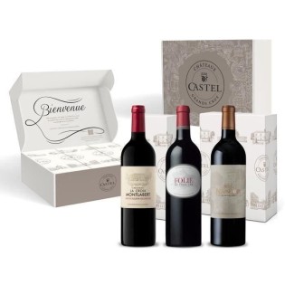 Coffret Passion Saint Emilion Grand Cru : Folie De Chauvin – Croix de Beauséjour - La Croix Montlabert