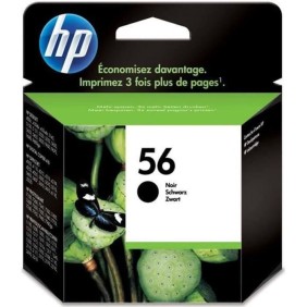 HP 56 Cartouche d'encre noire authentique (C6656AE) pour HP OfficeJet 5610 et HP PSC 1217/1311/1355