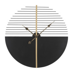 Bâtons de Lumière – Horloge Murale Glam Stick Ø60x4,5 cm