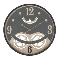 Mystère XXX – Orologio da Parete Industriale Ø67x6,5 cm