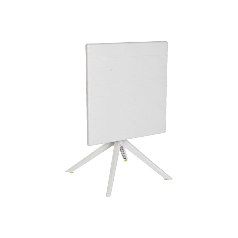 Table de Salle à Manger Home ESPRIT Gris Métal polypropylène 70 x 70 x 75 cm