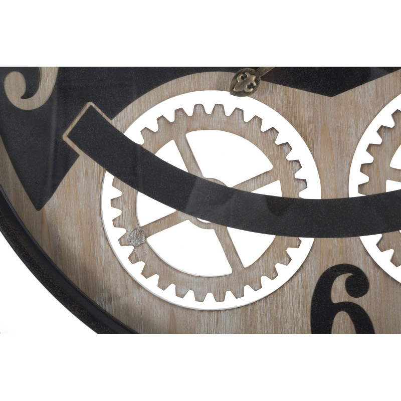 Mystère XXX – Reloj de Pared Industrial Ø67x6,5 cm