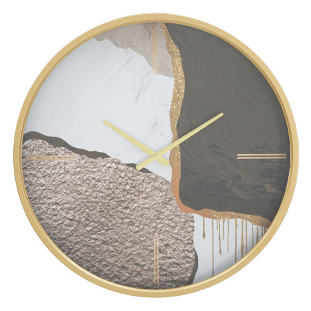 Explosion d’Art – Reloj de Pared Glam Mix Ø60x6 cm