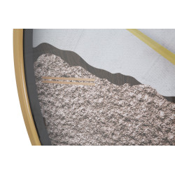 Explosion d’Art – Reloj de Pared Glam Mix Ø60x6 cm