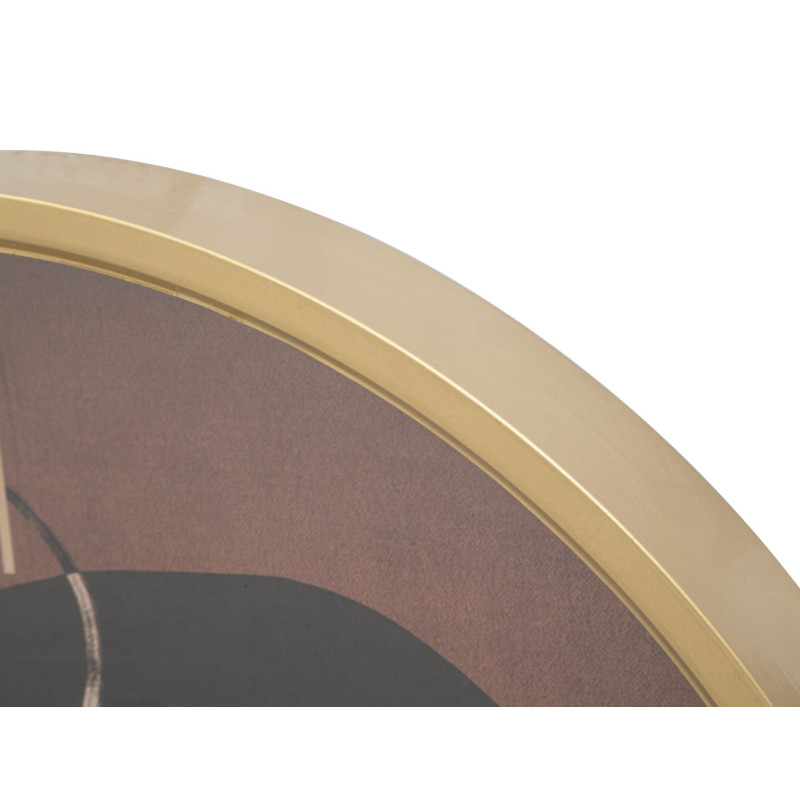 Passione Rossa del Tempo – Orologio da Parete Glam Ø60x6 cm