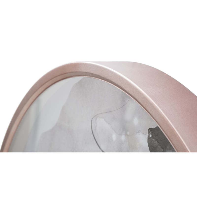 Rose Romantique – Reloj de Pared Glam Ø60x6 cm