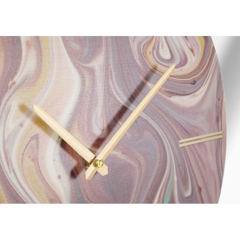 Reflets Miroir – Horloge Murale Glam Mix Ø60x5 cm