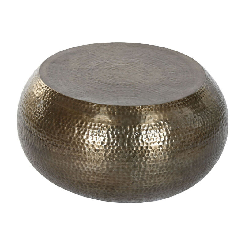 Table Basse Home ESPRIT Doré 60 x 60 x 30 cm