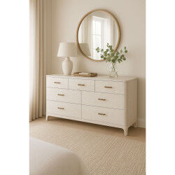 Commode Home ESPRIT Gris clair 165 x 48,3 x 92,5 cm