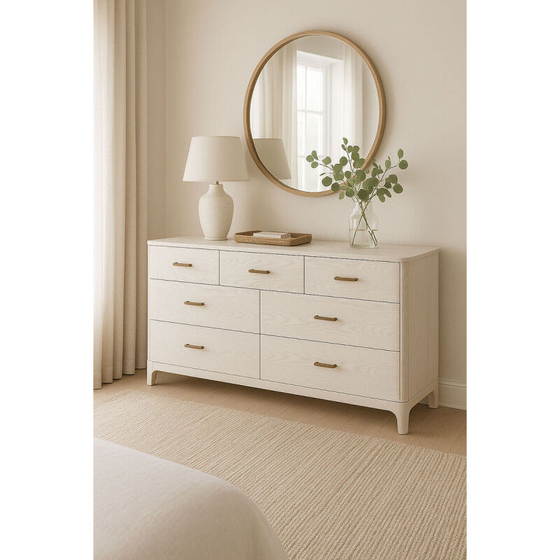 Commode Home ESPRIT Gris clair 165 x 48,3 x 92,5 cm