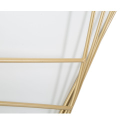 Goldy Line – El Reloj de Pared Glamour Excepcional 85x6x85 cm