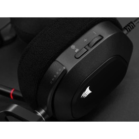 Casque gaming premium HS80 RGB USB - Carbone CORSAIR