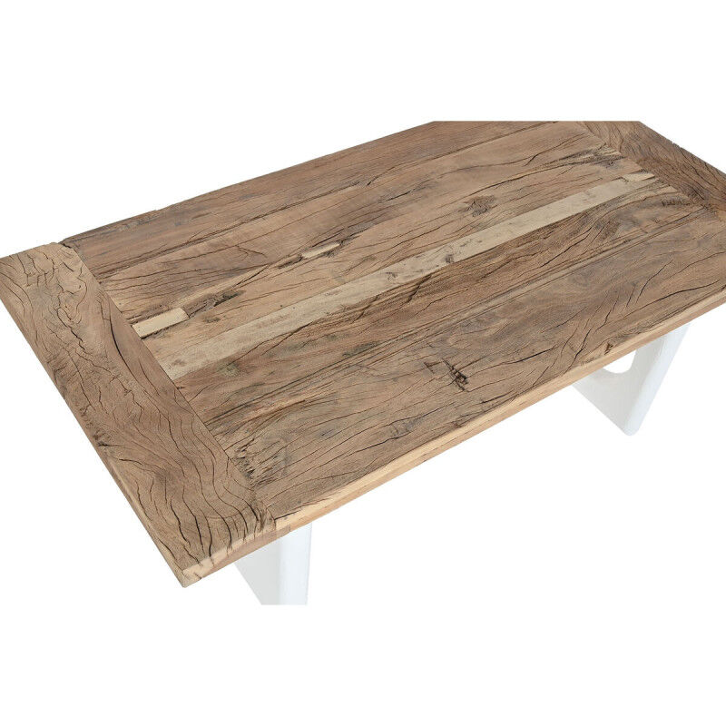 Table Basse Home ESPRIT Blanc 120 x 60 x 45 cm 121 x 60,5 x 45 cm