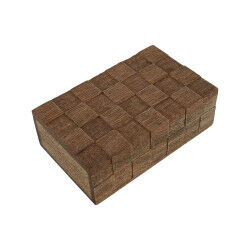 Boîte à bijoux Home ESPRIT Naturel Bois de manguier (2 Pièces)