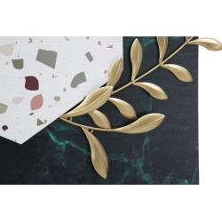 Hexágono de Charme – Relógio de Parede Glam 62x4,5x62 cm