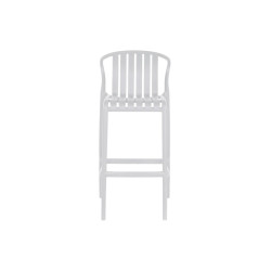 Ensemble Table + 2 Chaises Home ESPRIT Blanc Métal polypropylène 60 x 60 x 102 cm