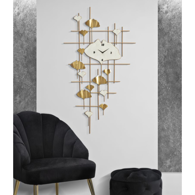 Tour du Temps – Horloge Murale Glam 75,5x3,5x133 cm