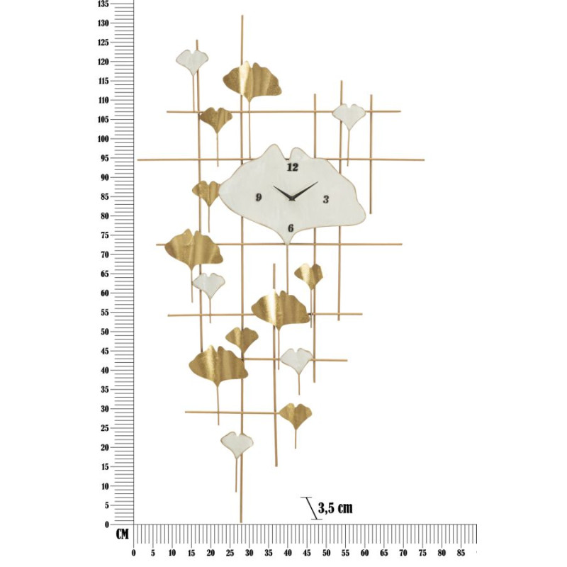 Tour du Temps – Horloge Murale Glam 75,5x3,5x133 cm