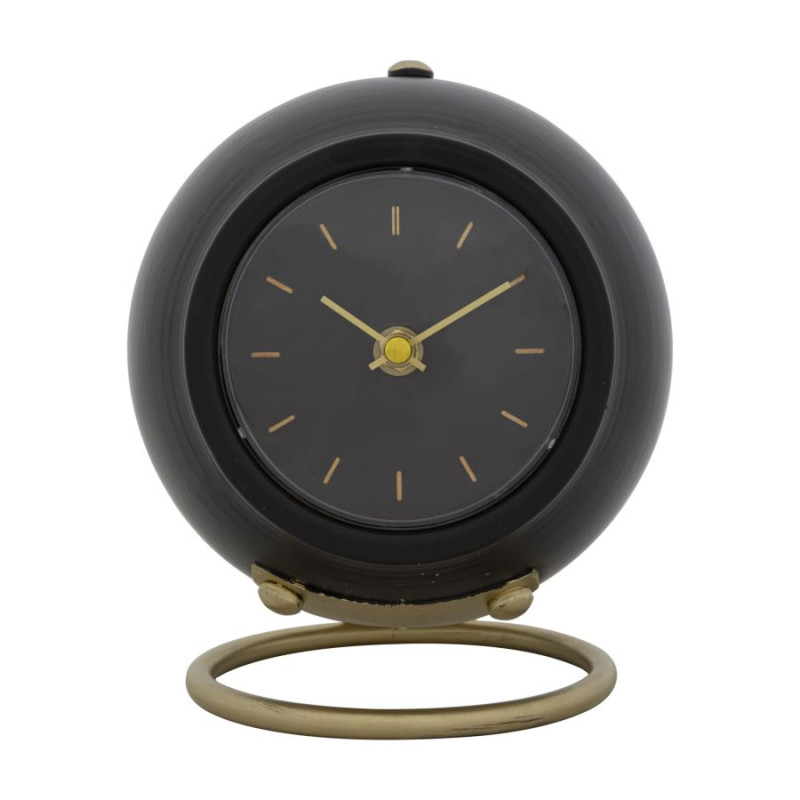 La Petite Balle Noire – Horloge de Table Glam 16x13x19 cm