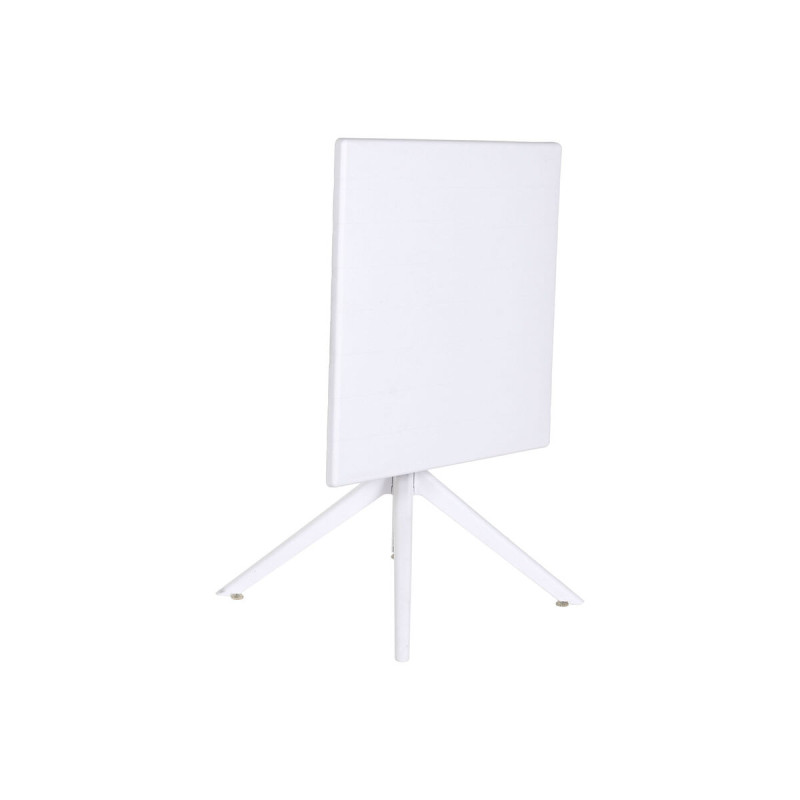 Table de Salle à Manger Home ESPRIT Blanc Métal polypropylène 70 x 70 x 75 cm
