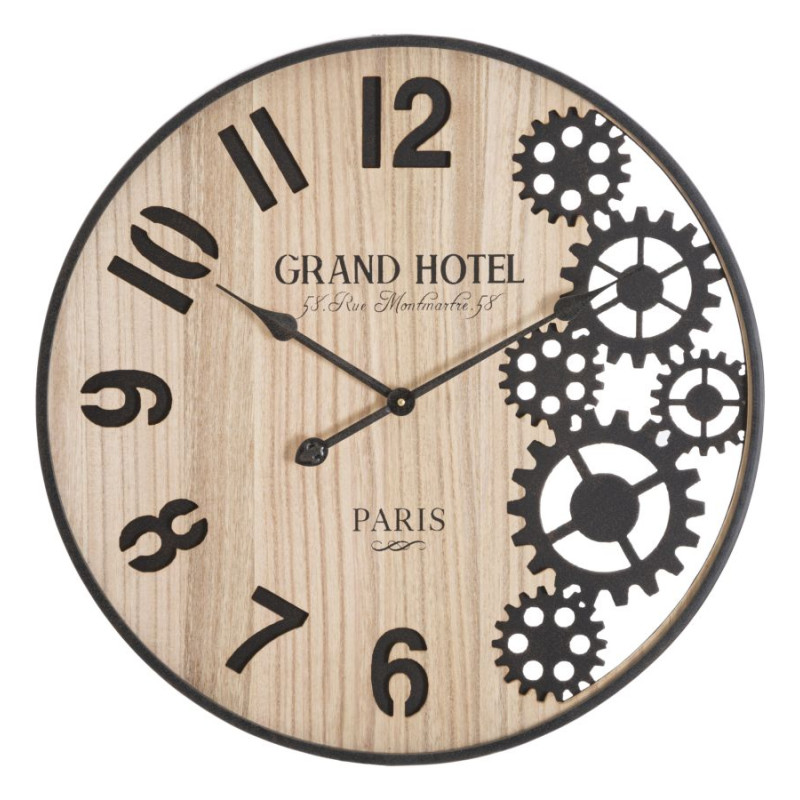 La Majestuosa – Reloj de Pared Industrial Ø60x4,5 cm