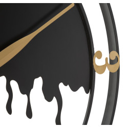 Explosión Splash – Reloj de Pared Glam Ø66x4 cm