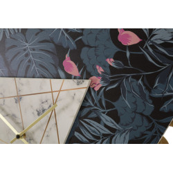 Triangle d’Art – Horloge Murale Glam 75x4,5x59 cm