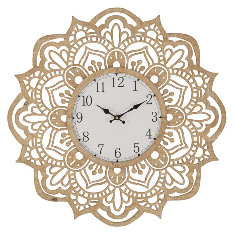 Scultura del Tempo – Orologio da Parete Boho Chic Ø60x4,5 cm