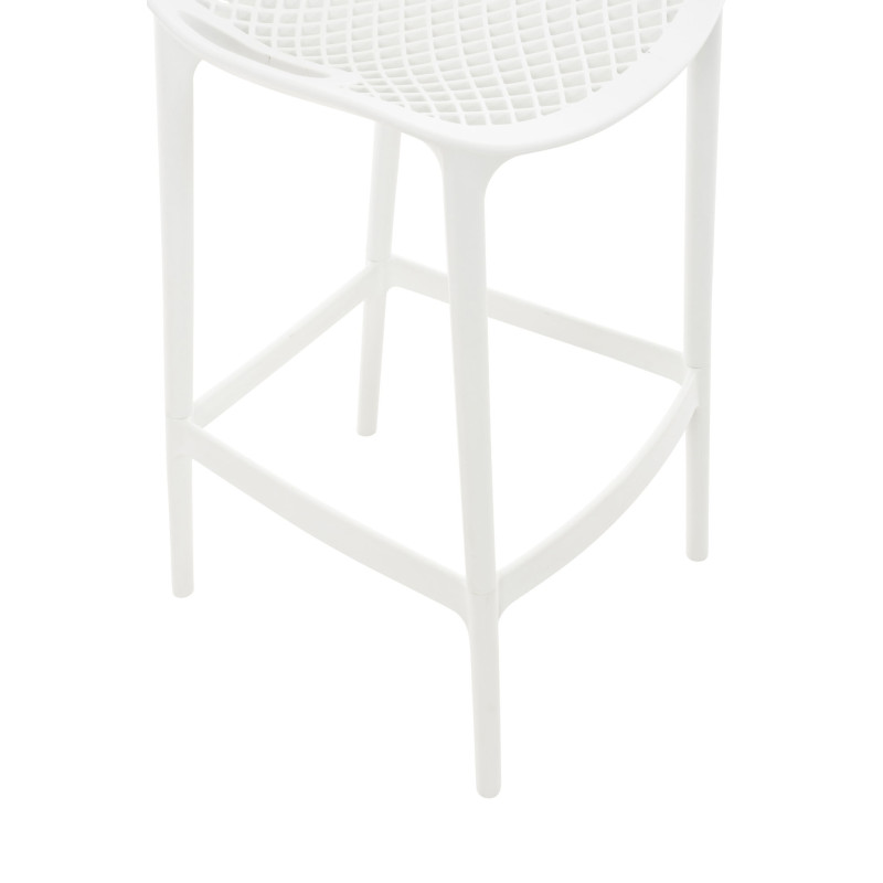 Lot de 2 tabourets de bar Air blanc