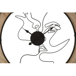 El Amor Eterno – Reloj de Pared Boho Chic Ø60x3 cm