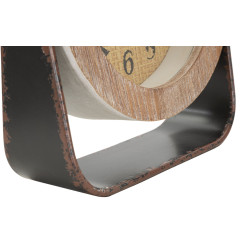 La Petite Ronde – Horloge de Table Boho Chic 23,5x7x24 cm