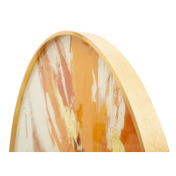 Toply Étincelant – Reloj de Pared Glamour de Cristal Ø80x5 cm