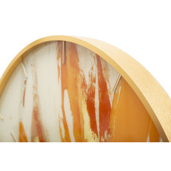 Toply Précieux – Horloge Murale Glam Verre Ø60x5 cm