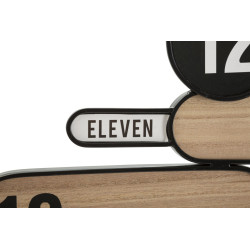 Direction du Temps – Horloge Murale Boho Chic 60x5x60 cm