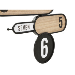 Direction du Temps – Orologio da Parete Boho Chic 60x5x60 cm