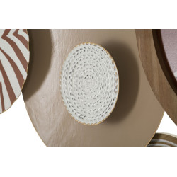 Grande Épopée Ethnique – Relógio de Parede Boho Chic 127,6x7,6x61 cm