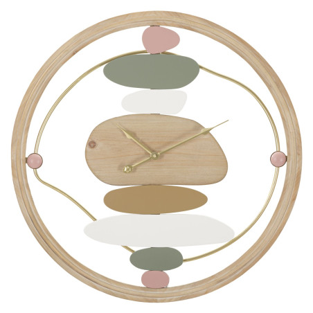 Arc-en-Ciel du Temps – Reloj de Pared Moderno y Colorido Ø57x3,8 cm