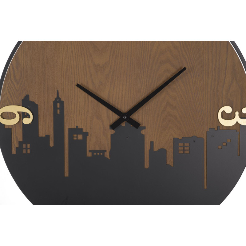 City Lights – Reloj de Pared Moderno Ø60x2 cm