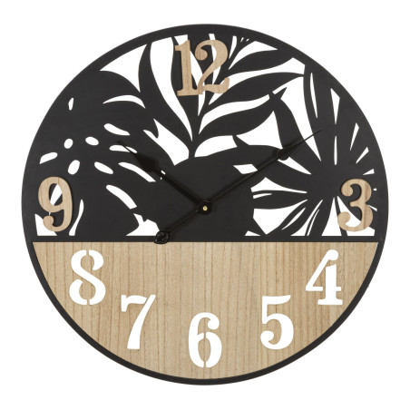 Palmeras Tropicales – Reloj de Pared Moderno Ø60x2,5 cm