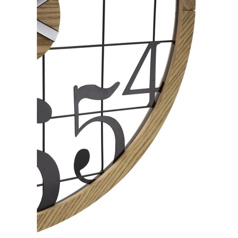 Chiffres Magiques – Reloj de Pared Moderno Ø60x2,5 cm