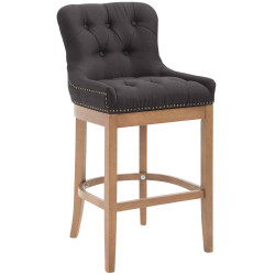 Tabouret de bar en tissu...