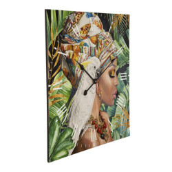 Kloé la Raffinée – Reloj de Pared Moderno 60x4,5x60 cm